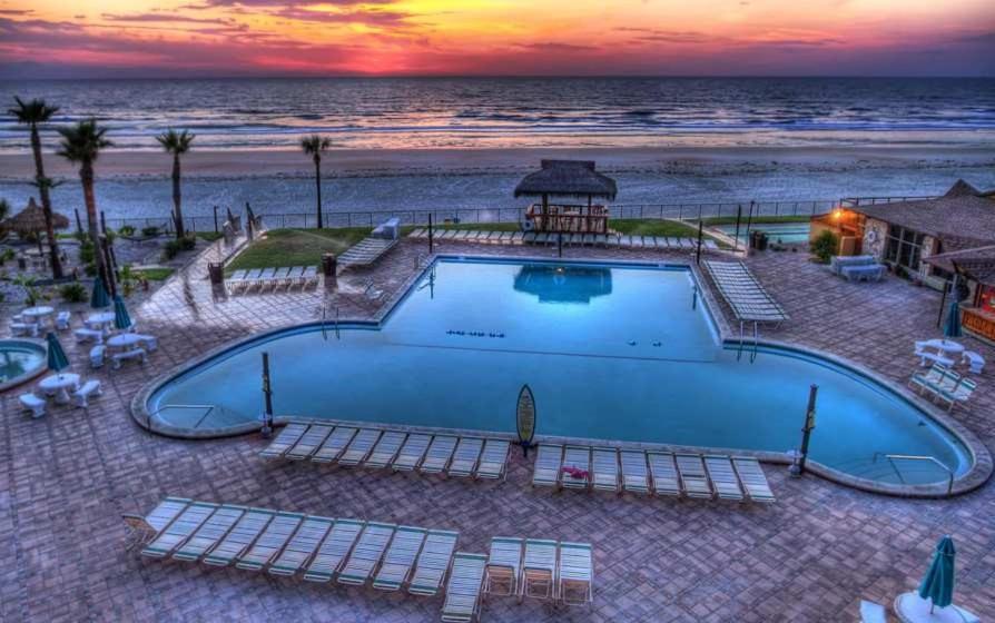 Daytona Beach Hawaiian Inn Daytona Beach Shores Eksteriør bilde